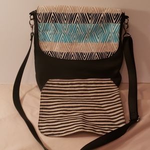 My 31 crossbody purse with extra flap